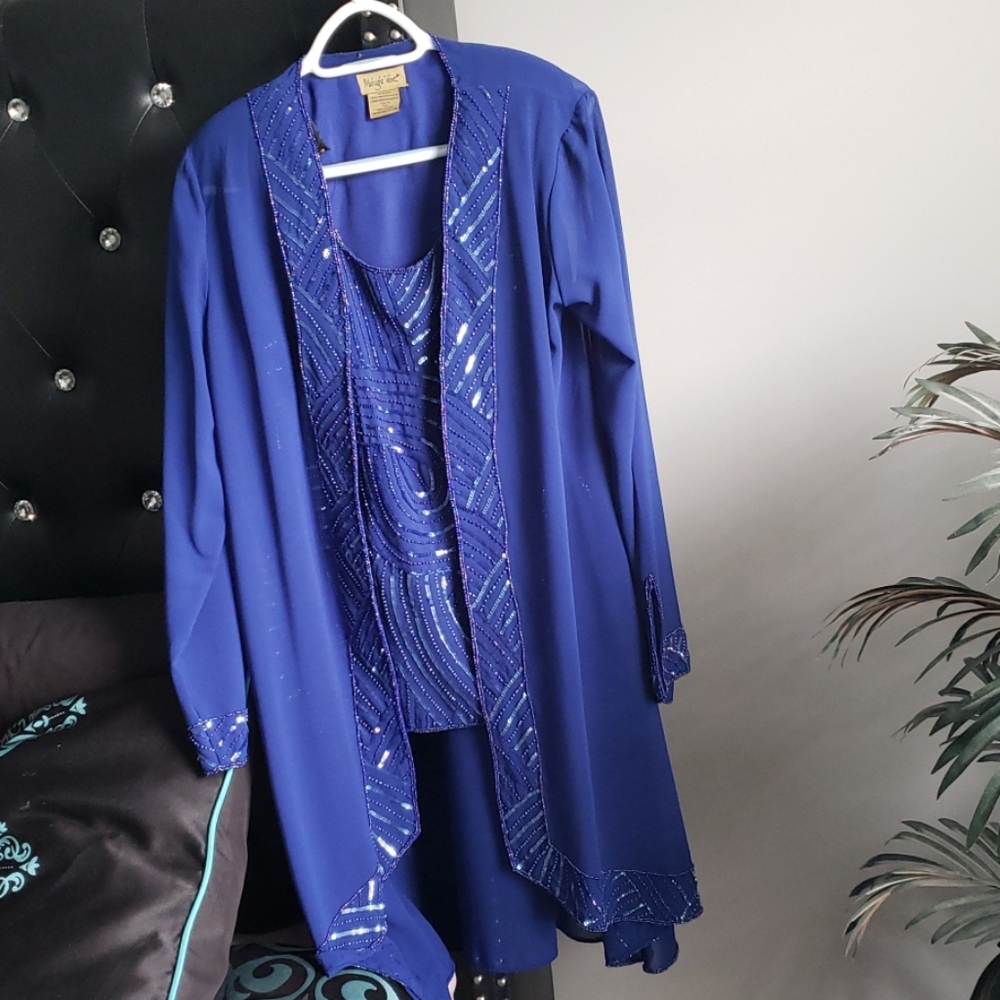 Polyester 3 piece pant outfit